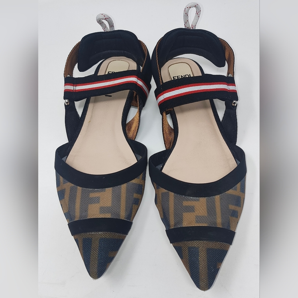 Fendi Mesh Flats